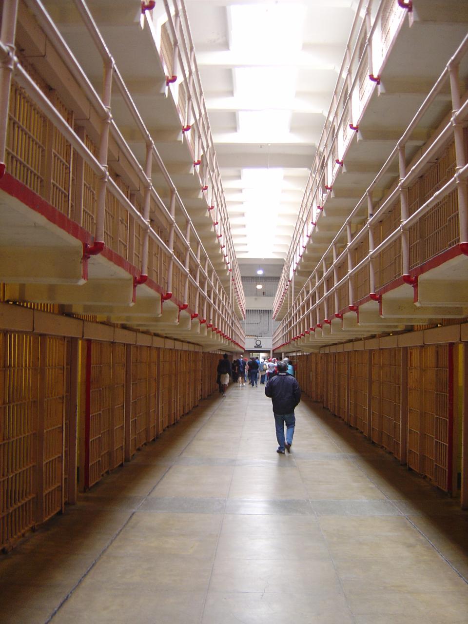 Alcatraz Zellengang